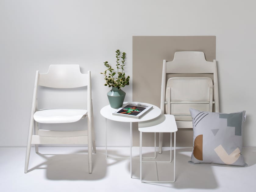 SOLID SIDE TABLE #01 by Weld & co - Tavolino rotondo in lamiera - 10