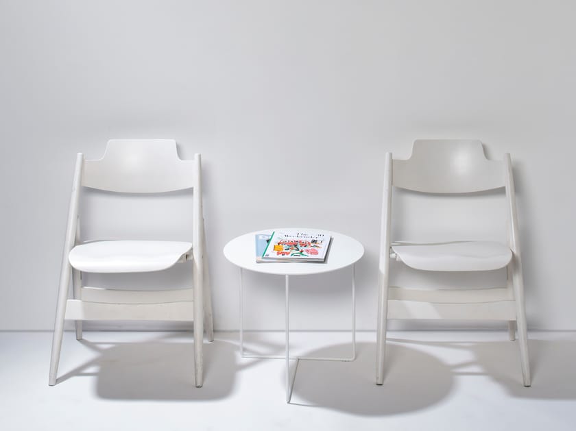 SOLID SIDE TABLE #01 by Weld & co - Tavolino rotondo in lamiera - 12