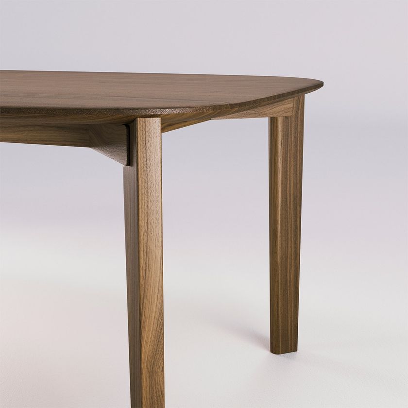 SOMA Rectangular wooden table By Wewood | design Christian Haas