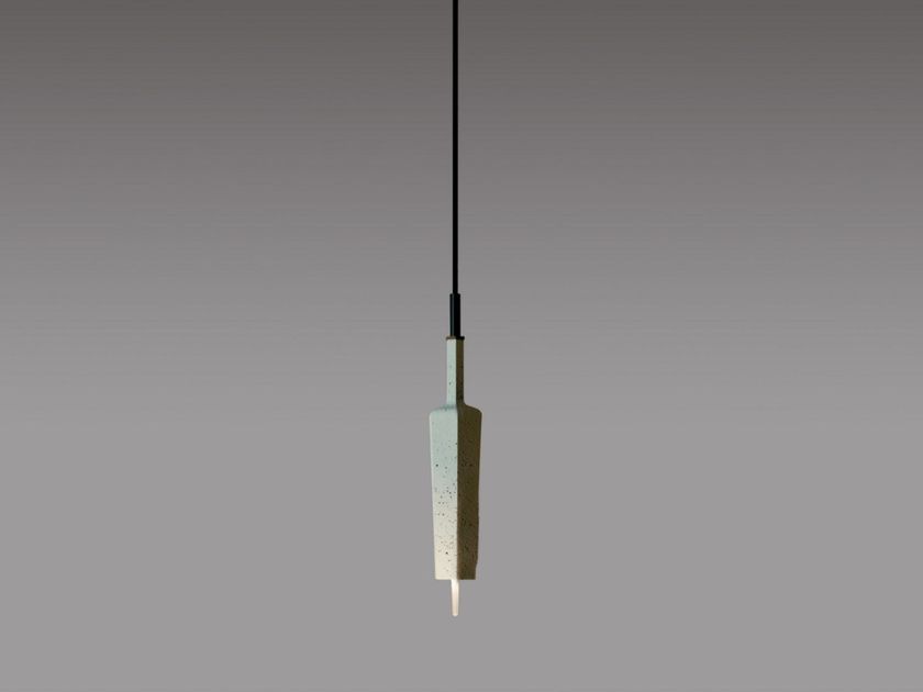 LEDKIA Pendelleuchte Aus Zement - Modernes Design, GU10 Fassung, Höhenverstellbar