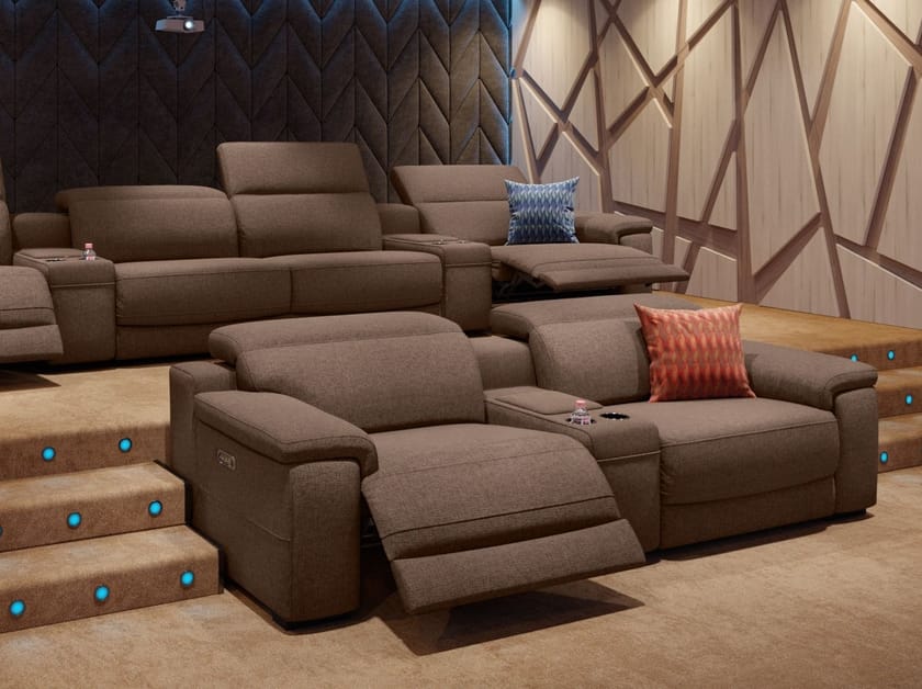 SORA KINO Sofá 2 plazas de tela By Sofanella