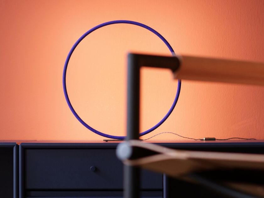 Lampada da tavolo a LED in rame SORRY GIOTTO 1 By Catellani & Smith ...