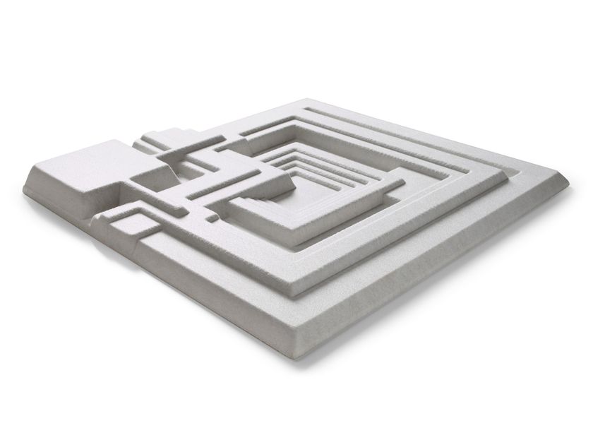 SOUNDWAVE® ENNIS Recyclable moulded polyester acoustical panel By Offecct
