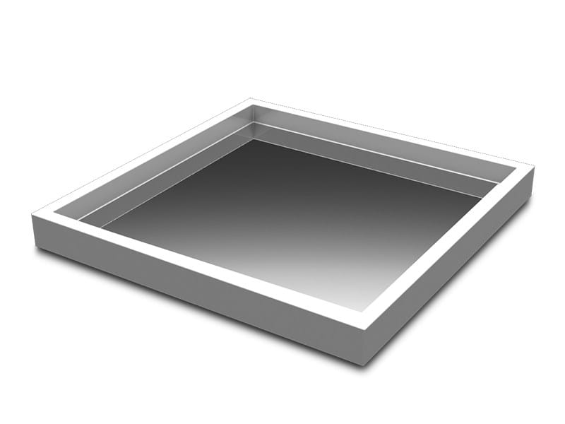 SQUARE LARGE MIRROR Tray By Vallvé