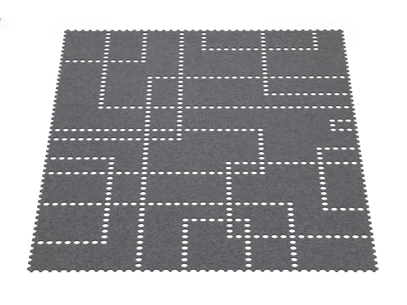 STAMP Rectangular rug By HEYSIGN