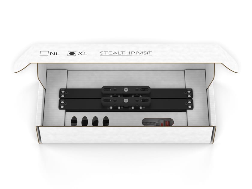 STEALTH PIVOT XL by Portapivot - Cerniere per porte a bilico a chiusura automatica - 6