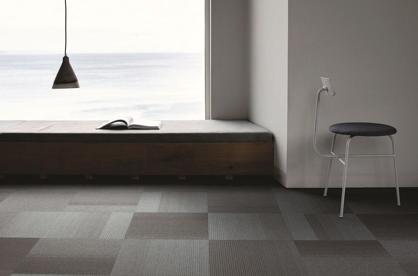 STRAIGHTFORWARD II Nylon® carpet tiles By Interface®