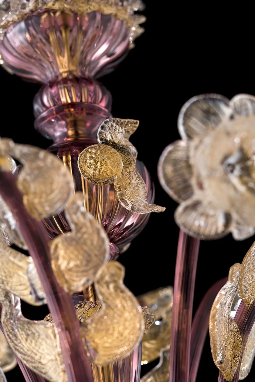 吊灯 STRAUSS By Wave Murano Glass