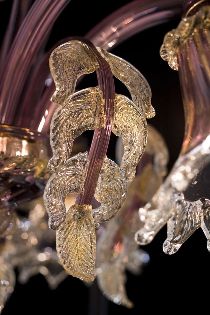 吊灯 STRAUSS By Wave Murano Glass