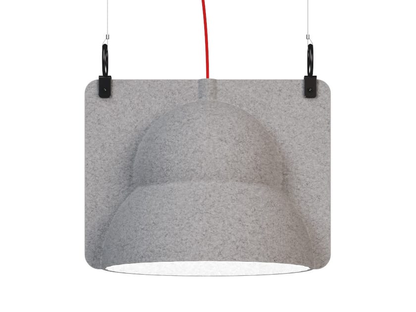Product photograph of Street Lamp Felt Pendant Lamp from Archiproducts UK