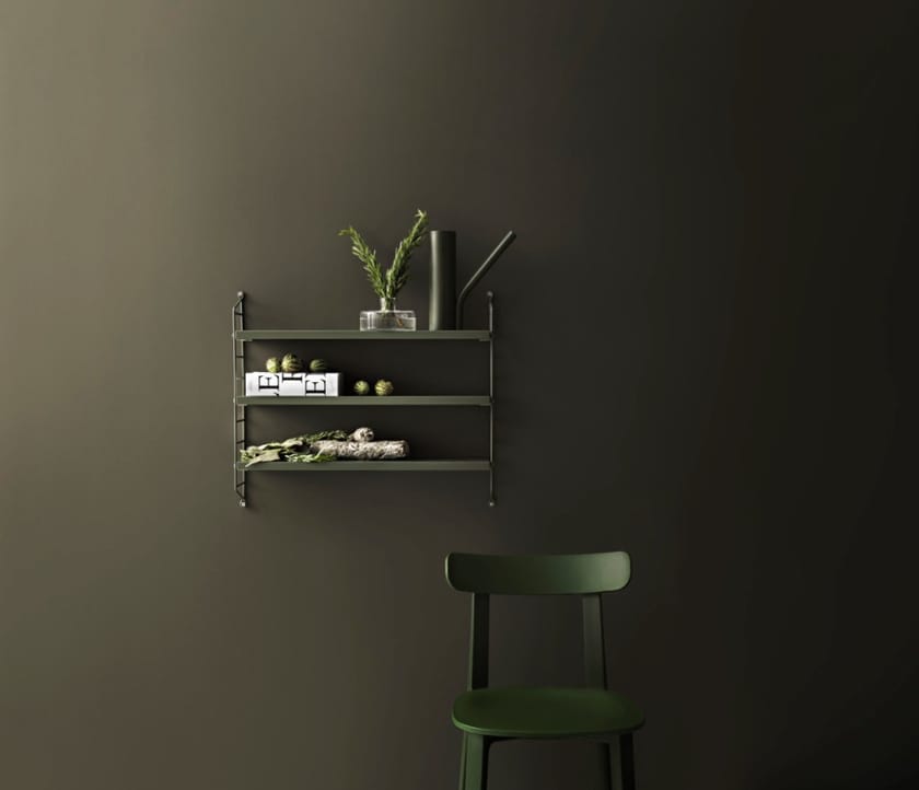 STRING® POCKET by String Furniture - Scaffale modulare sospeso in MDF - 8