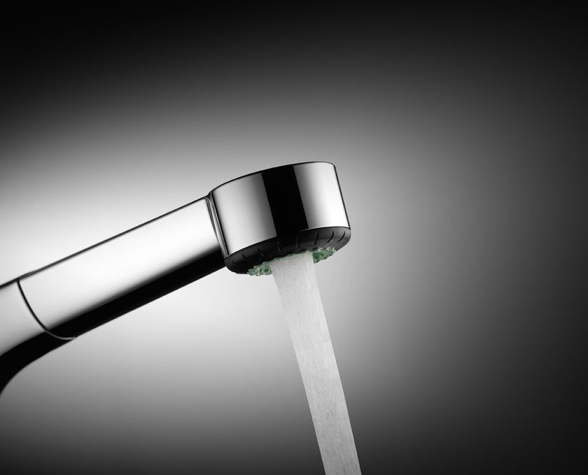 SUNO 10.171.003.000FL by KWC - Miscelatore da cucina con doccetta estraibile - 2