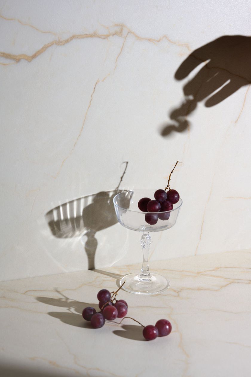 CREMA AVORIO by Sapienstone - Top cucina in gres porcellanato effetto marmo - 5