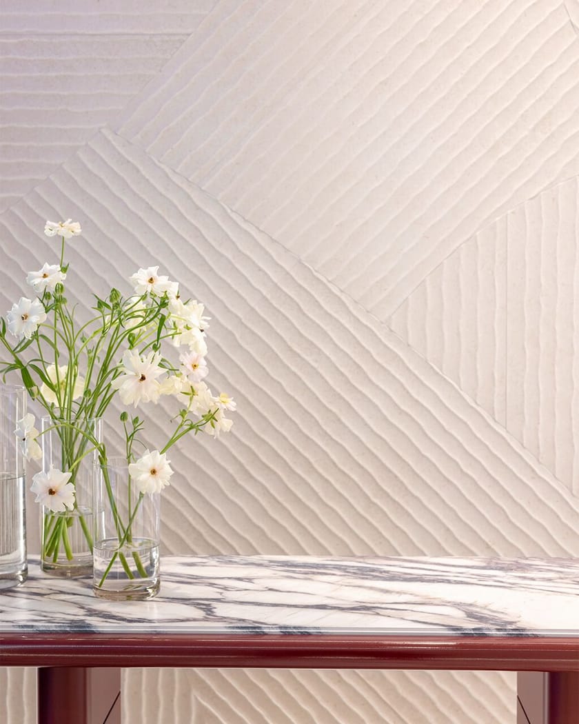 FIOR DI VIOLA 4D by Sapienstone - Top cucina in gres porcellanato effetto marmo - 8