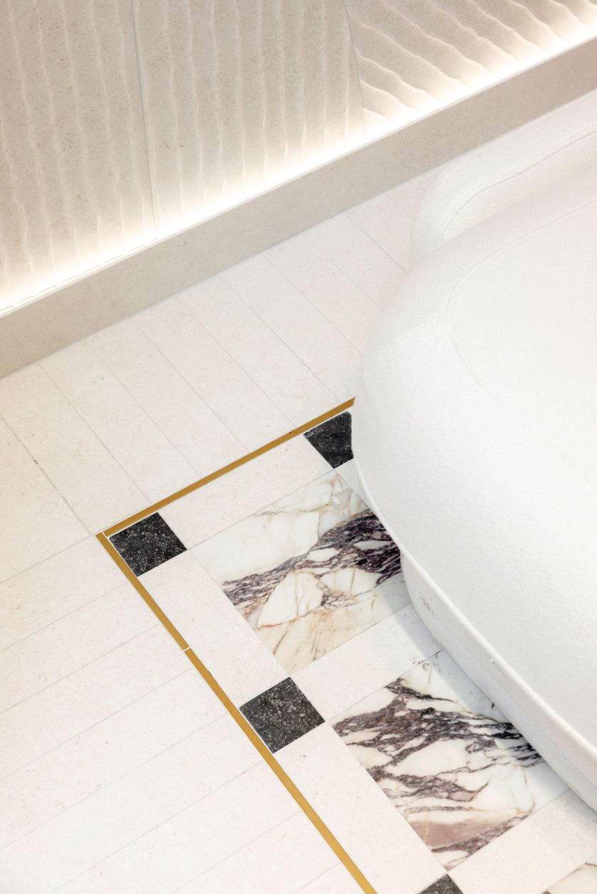 OMBRA DI LUCE M1 by Sapienstone - Mosaico in gres porcellanato effetto pietra - 8