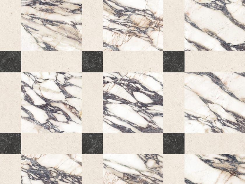 OMBRA DI LUCE M1 by Sapienstone - Mosaico in gres porcellanato effetto pietra - 11