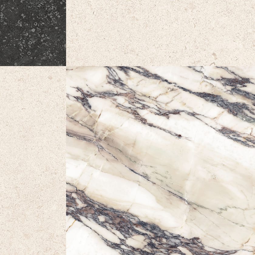 OMBRA DI LUCE M1 by Sapienstone - Mosaico in gres porcellanato effetto pietra - 12