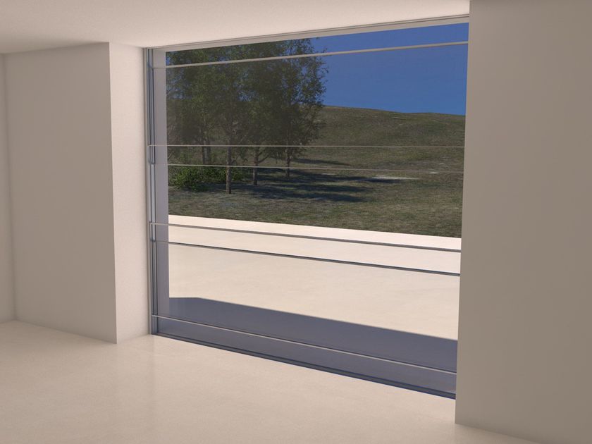 Fenêtre guillotine en aluminium Fenêtre guillotine By OTIIMA