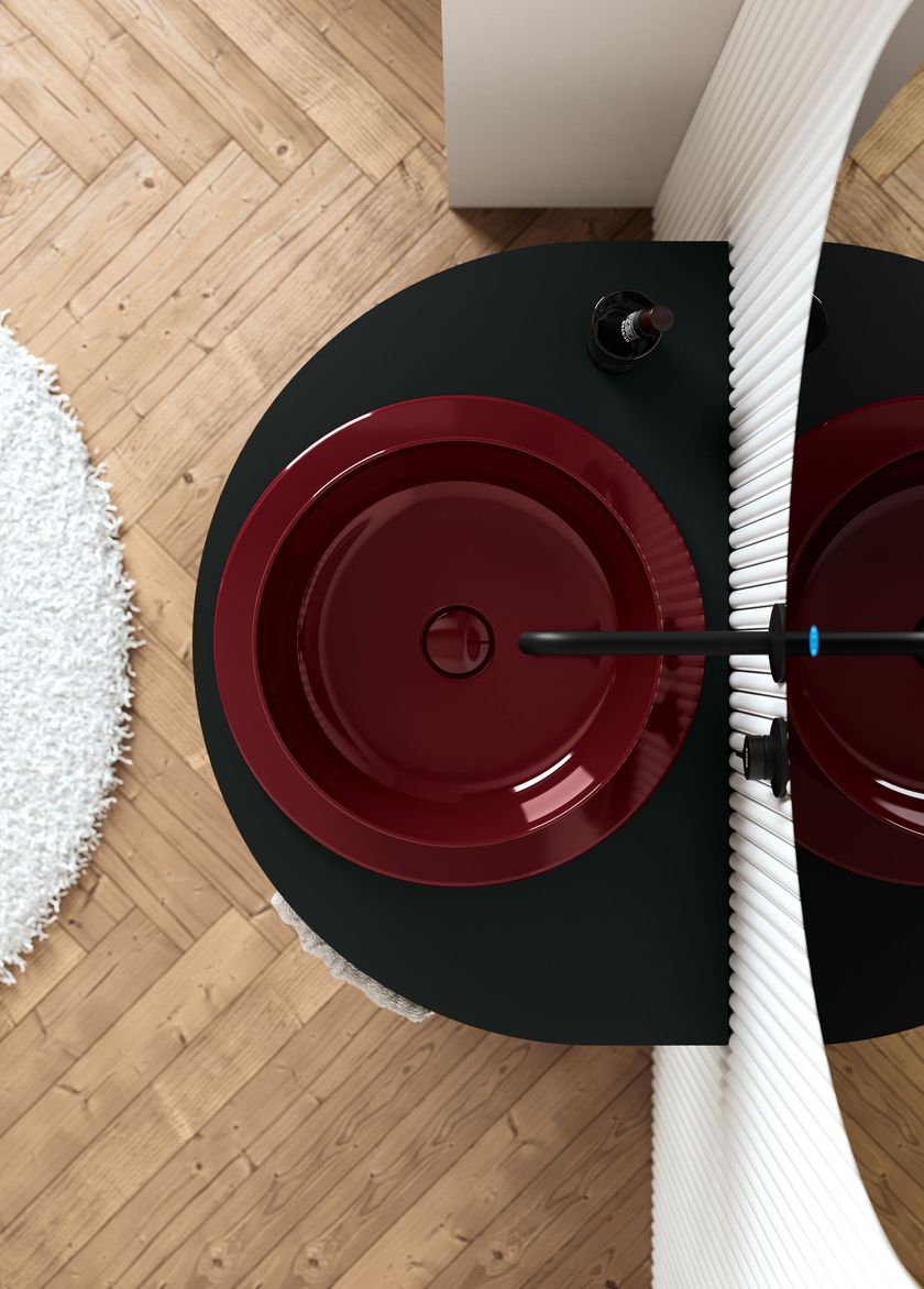 SESTO Vanity unit By Scarabeo Ceramiche