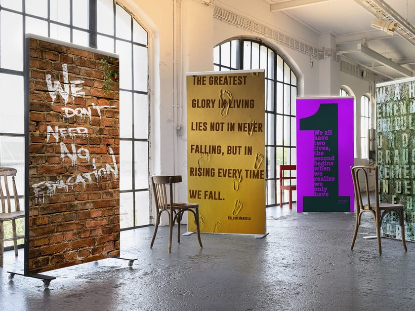 ALU LINE MOVE by Schallsauger - Divisorio ufficio freestanding - 6