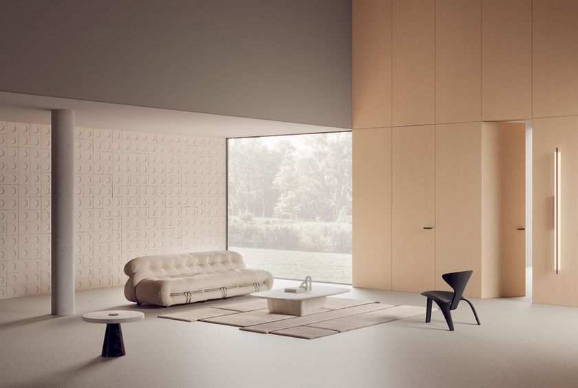 TINTORI by Scrigno - Porta a filo muro a battente - 2