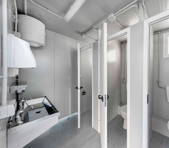 BOX SMART 6 by Sebach - Servizio igienico monoblocco per cantiere - 4