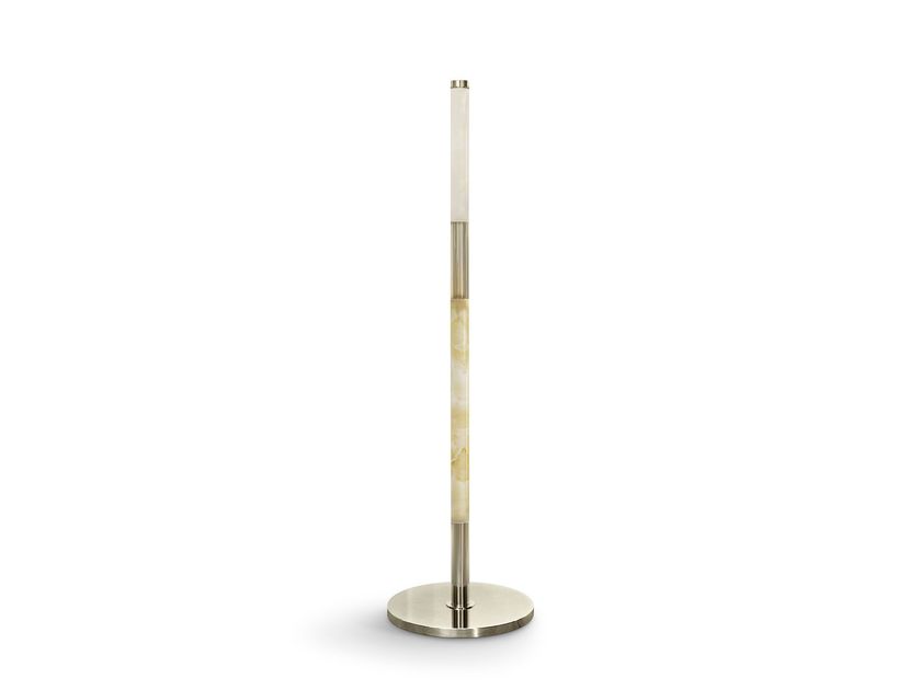 KATANA LED glass floor lamp By Sicis