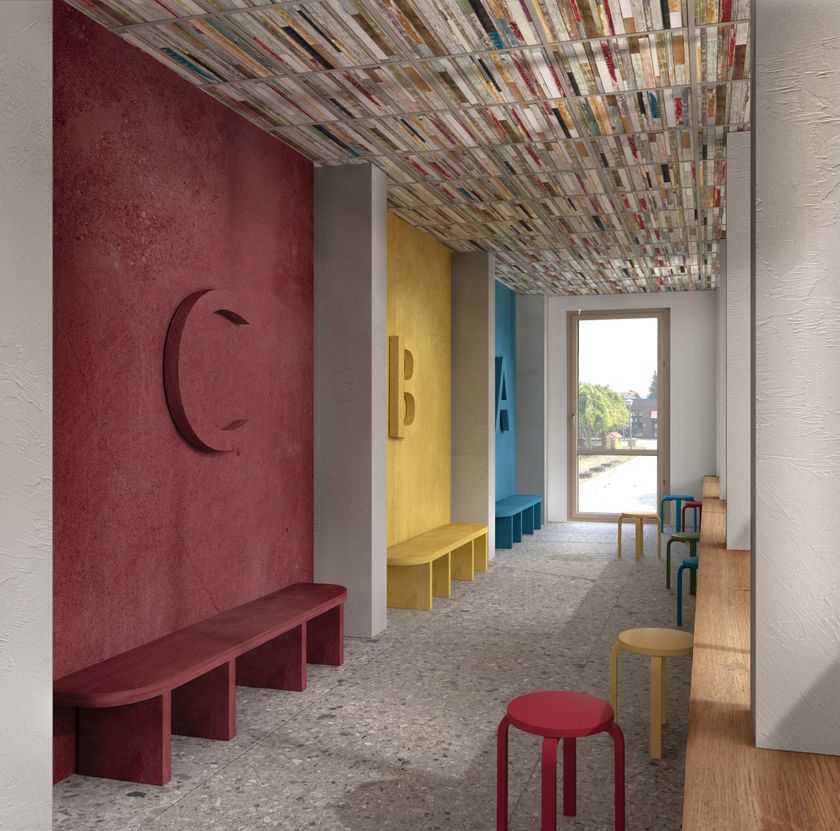 COLORED SLATS 镶板吊顶 By Sky-Tile®