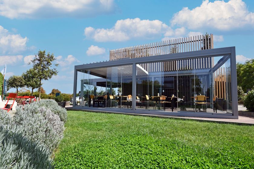 QBOX K RETRACTABLE Pergola By Sprech