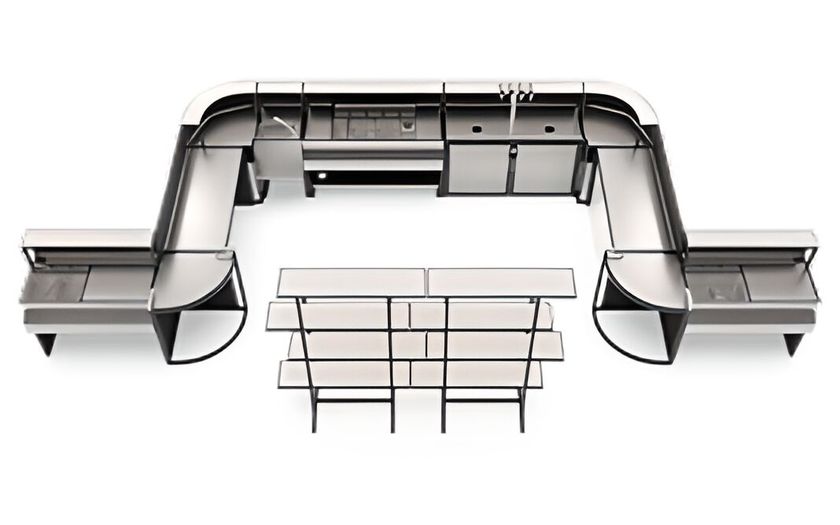 CUSTOMIZED BAR Comptoir de bar By Station Deus®