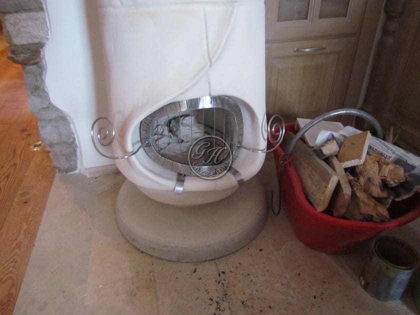 Stufa 1 by GH LAZZERINI - Stufa a legna in pietra naturale - 6