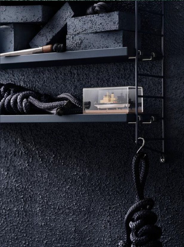 STRING® POCKET by String Furniture - Scaffale modulare sospeso in MDF - 23