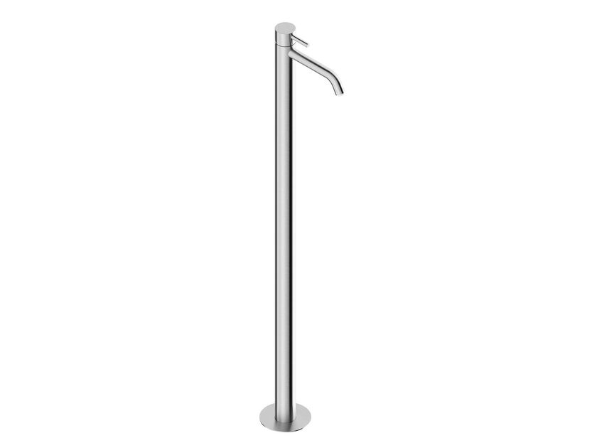 CAVE 0255142X Misturador para lavatório de manípulo único de aço inox ...