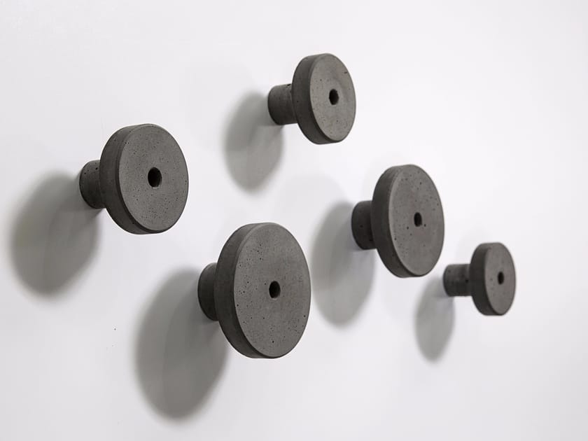 Wallmounted concrete coat rack T By Bentu Design