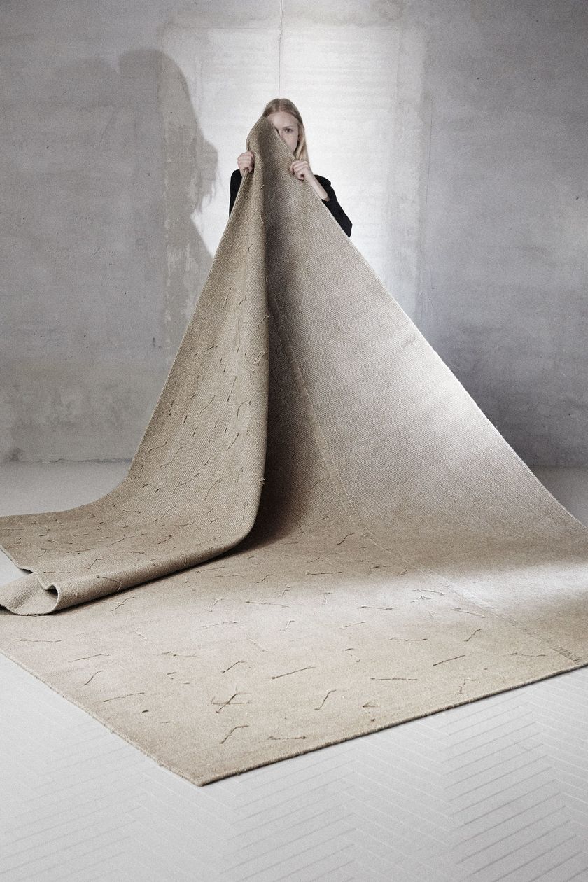 TACK CREAM by cc-tapis - Tappeto fatto a mano su misura - 6