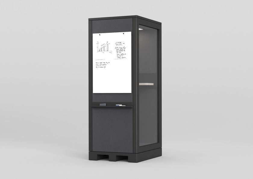 TALKY S75 Acoustic phone booth with integrated lighting By Talky ...