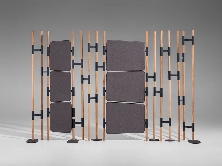 Wooden room divider TARABA By Nunc design Katerina Trpkovska