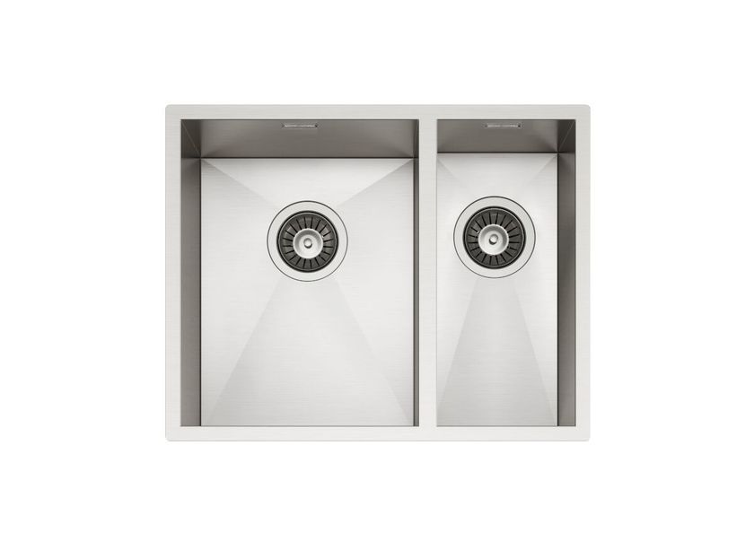 RAGGIO ZERO 1 1/2 bowl stainless steel sink By TASCA