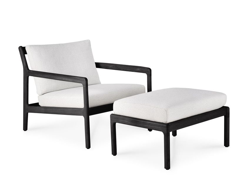 TEAK BLACK JACK | Garden footstool By Ethnicraft design Jacques Deneef