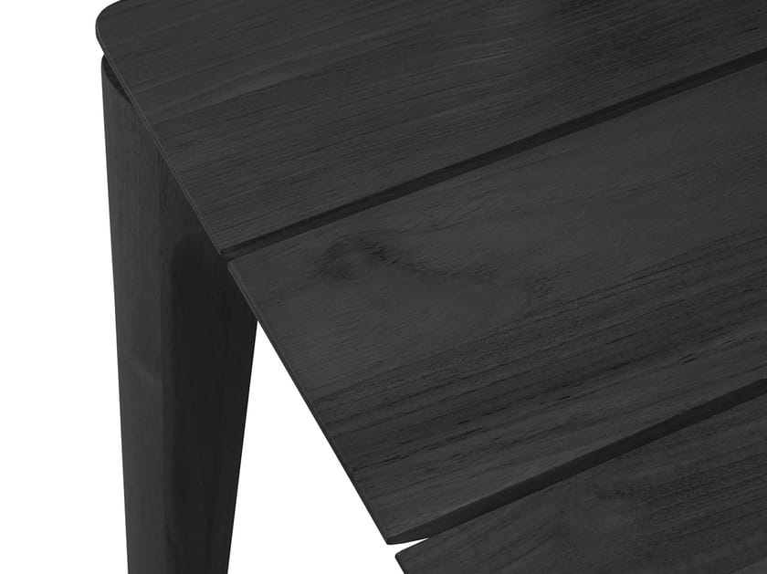 TEAK BOK BLACK Table By Ethnicraft design Alain Van Havre