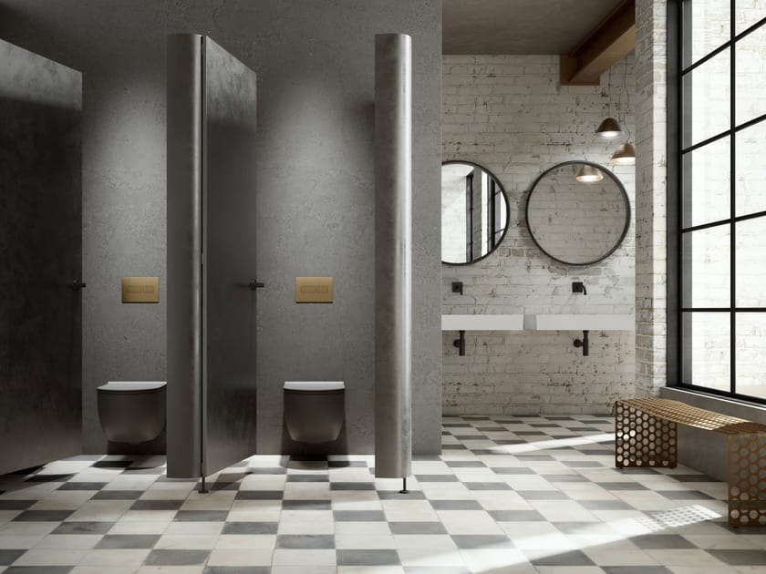 TECEsolid by TECE - Placca di comando per wc - 5