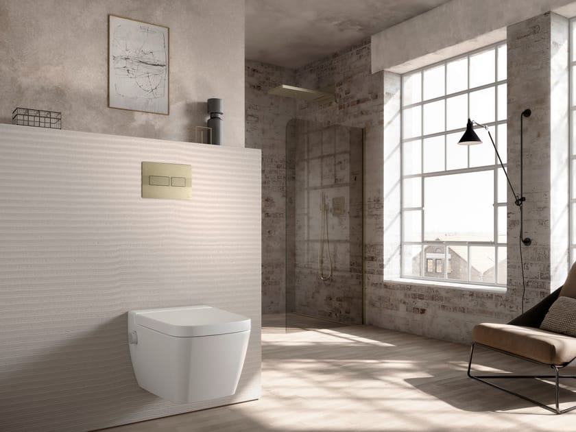 TECEsolid by TECE - Placca di comando per wc - 4