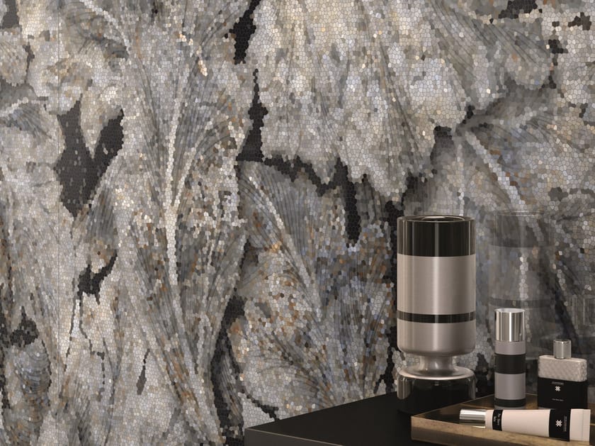 Porcelain stoneware wall/floor tiles with marble effect TELE DI MARMO