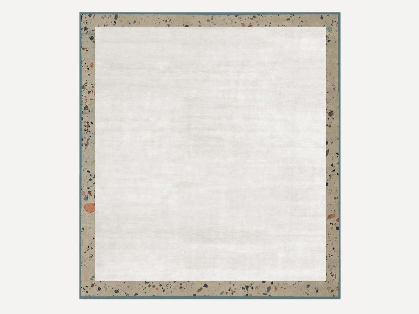 Handmade custom silk rug TERAZZO BLANC (A6) By AB Copenhagen Design