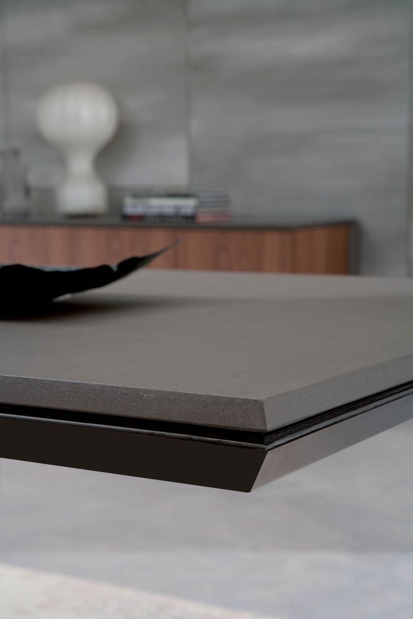 THOR Cement table By Ozzio Italia design Giulio Manzoni