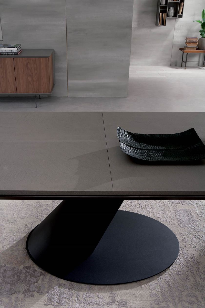 THOR Cement table By Ozzio Italia design Giulio Manzoni