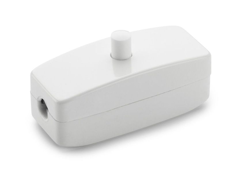 Kit D'électrification Lampe - Câble + Prise + Interrupteur, Longueur 135 Cm, Occasion En Bon état