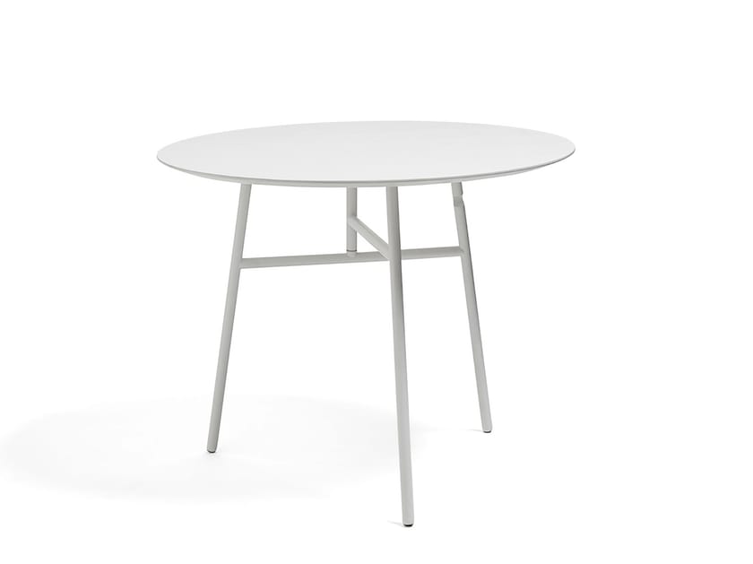 Folding round table TILT TOP TABLE By Hay design Scholten & Baijings