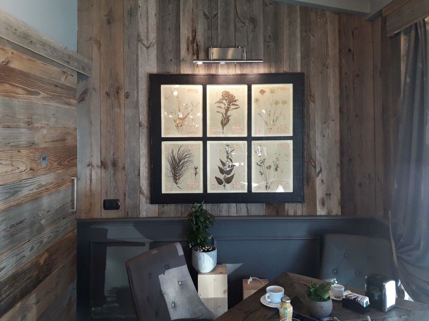 20 pezzi di fiori in legno ornamenti di fiori in legno a forma di fetta di legno vuota abbellimenti fai da te decorazione natalizia per matrimoni  15