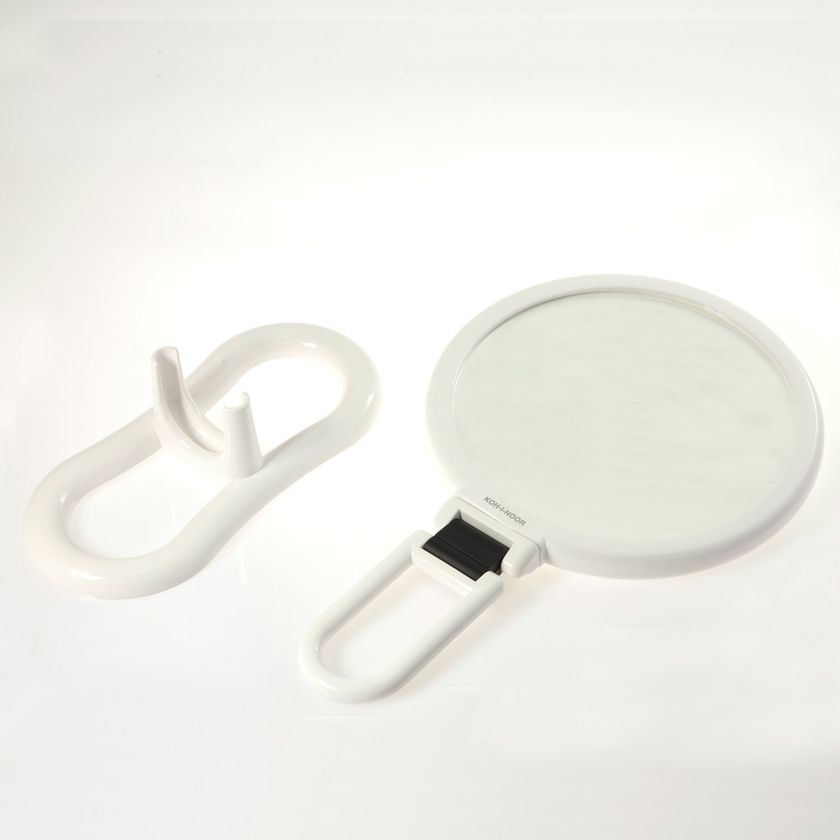 Specchio Ingranditore Koh-I-Noor Con Ventosa - Ingrandimento X6, Fissaggio A Ventosa, Design Italiano - Foto 8